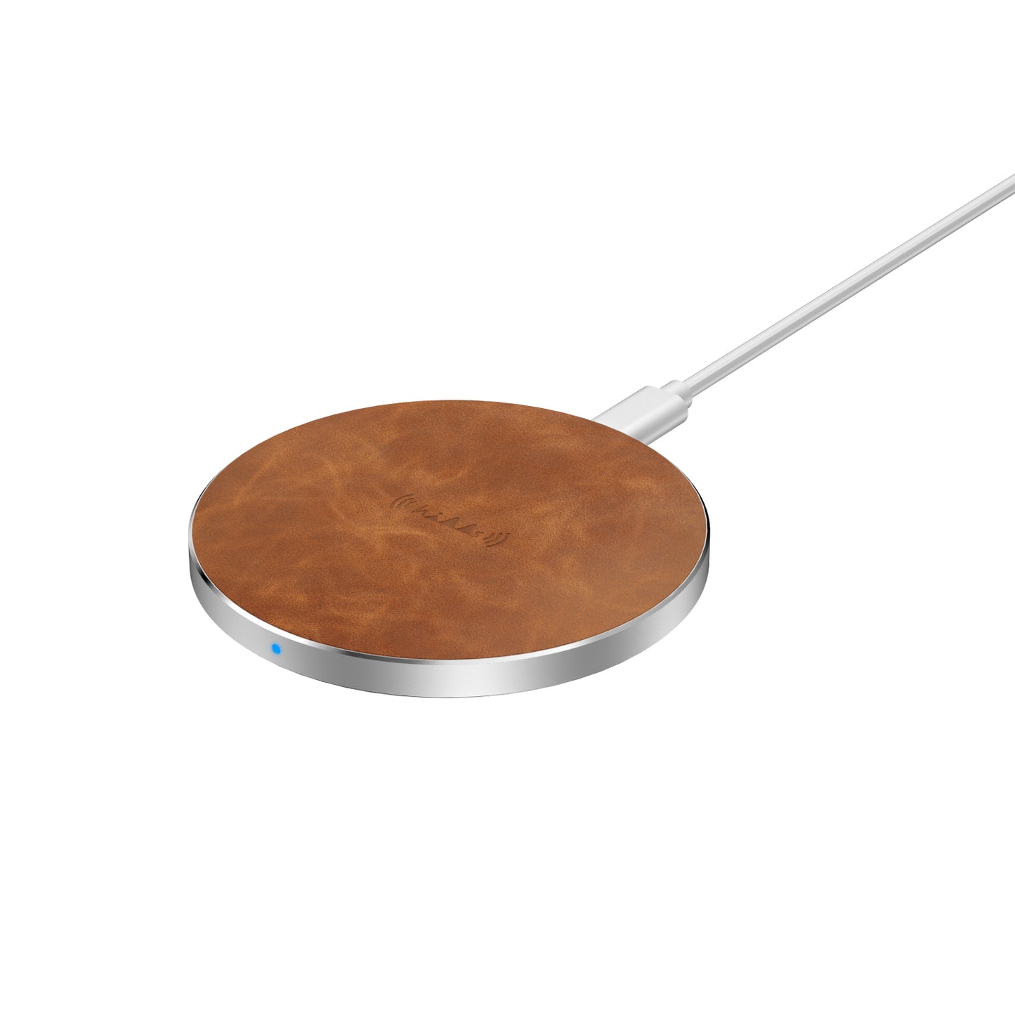 Wireless Charging Leather Pads
