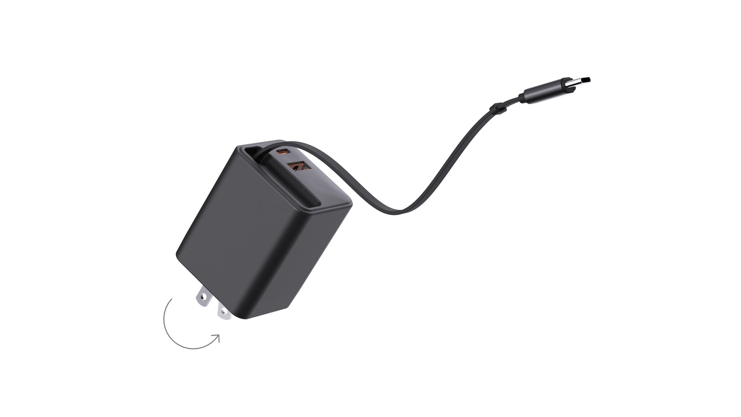 3in1 Retractable Adapter