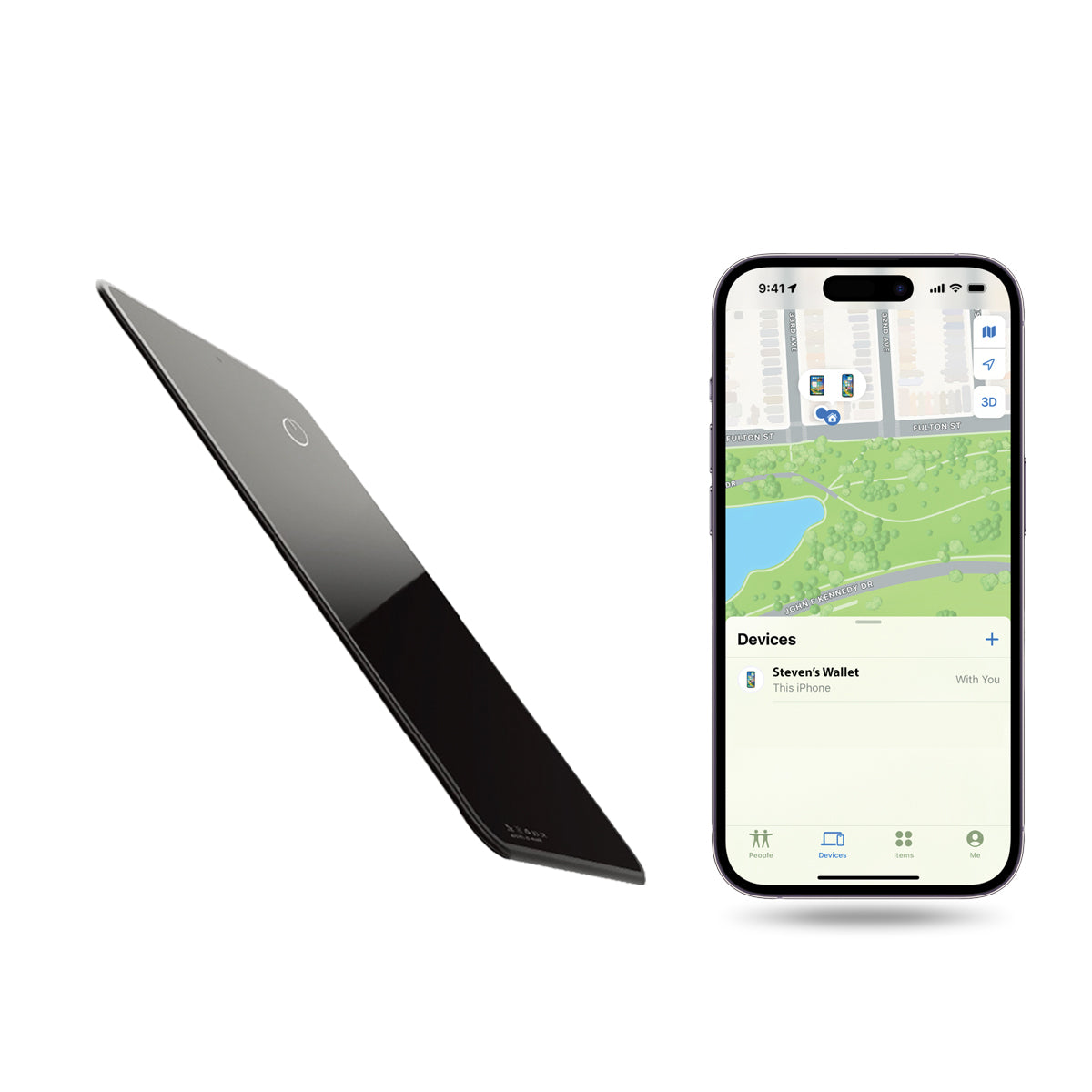 GPS Card Tracker using Apple Find My and Android Find Easy