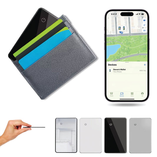 GPS Card Tracker using Apple Find My and Android Find Easy