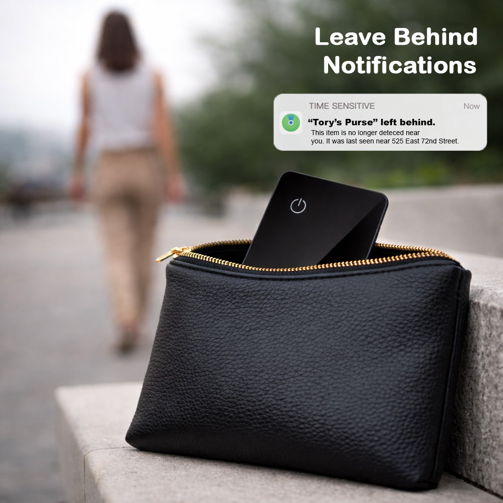 Universal Tracker Card with Apple Find My & Google/Android Find Hub