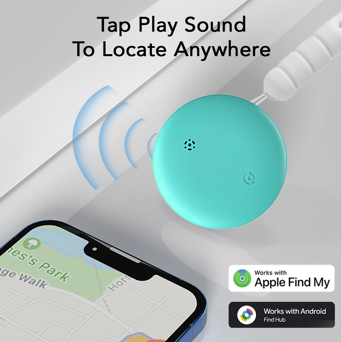 Universal Tag Trackers (2 Pack) - Apple Find My Network