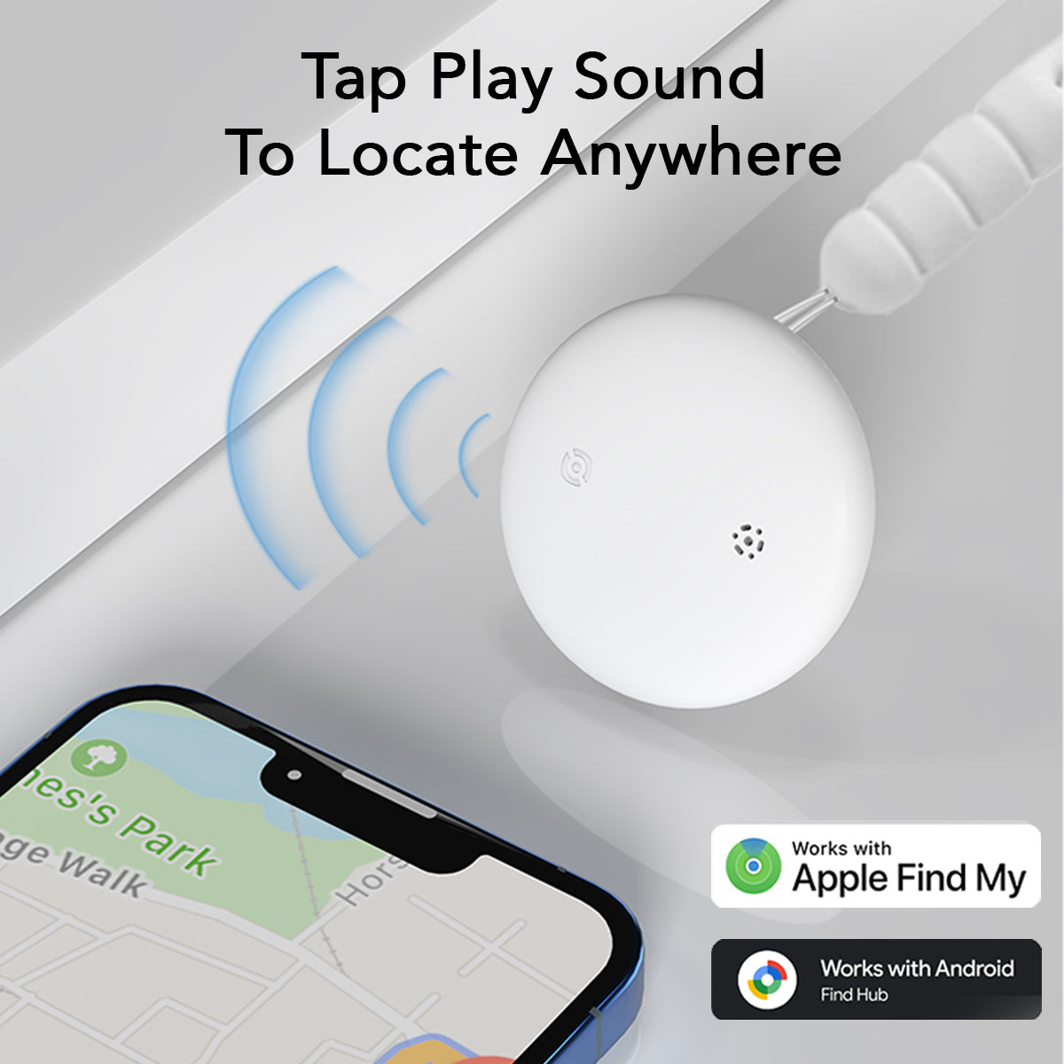 Universal Tag Trackers (2 Pack) - Apple Find My Network